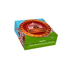 Carnival Circus Theme Small Favor Box
